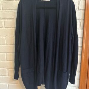 Elegant Navy Women's Cardigan
